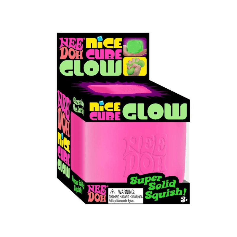 Sensoryczny gniotek Schylling Nice Cube Glow / Schylling