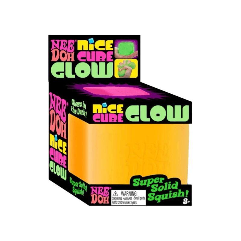 Sensoryczny gniotek Schylling Nice Cube Glow / Schylling