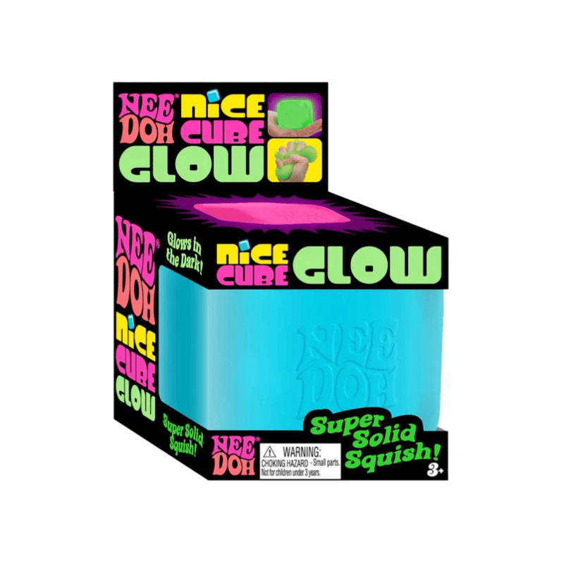 Sensoryczny gniotek Schylling Nice Cube Glow / Schylling