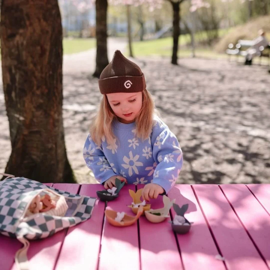 Zabawki do kąpieli Wieloryby Retro / Mushie