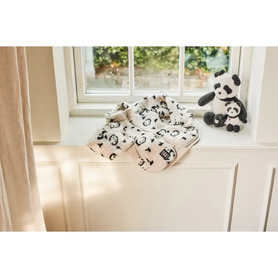 Grzechotka panda Dania - Sandy, Dark grey / Liewood