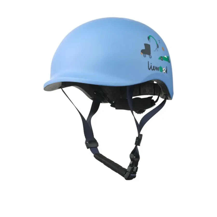 Kask dla dzieci Milly - Fun, Beach blue / Liewood