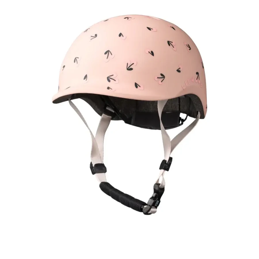 Kask dla dzieci Milly - Cherry heart, Rosey / Liewood