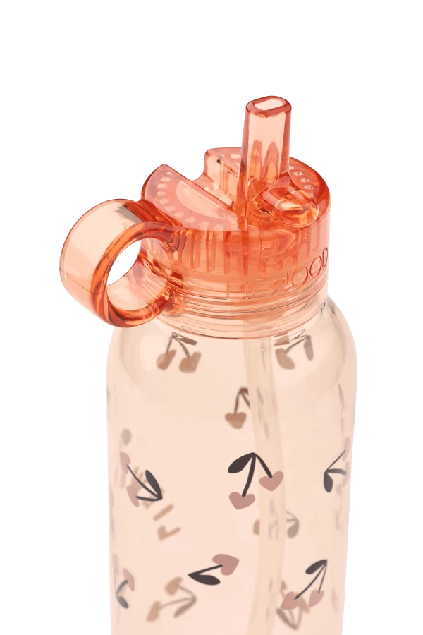 Butelka tritanowa Yang, 500 ml - Cherry heart, Rosey / Liewood
