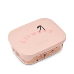 Lunchbox tritanowy z przegródkami Arthur - Cherry heart, Rosey / Liewood