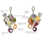 Kostka sensoryczna - Urban Garden / Taf Toys