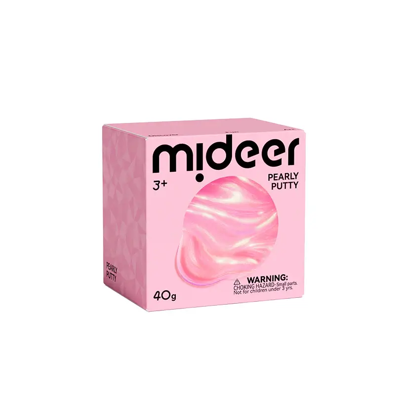 Perłowa masa sensoryczna Pearly Putty - sakura pink / Mideer