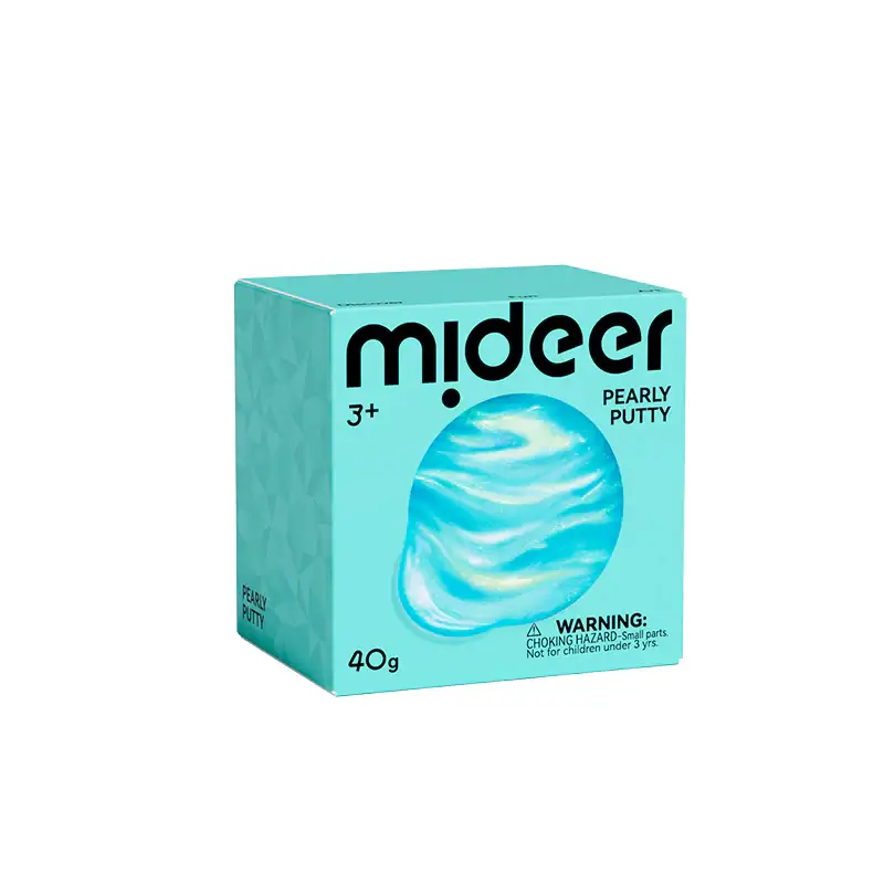Perłowa masa sensoryczna Pearly Putty - blue wave / Mideer
