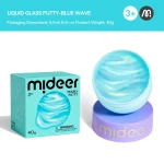 Perłowa masa sensoryczna Pearly Putty - blue wave / Mideer