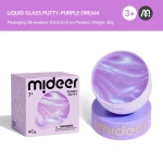 Perłowa masa sensoryczna Pearly Putty - purple dream / Mideer