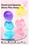 Perłowa masa sensoryczna Pearly Putty - purple dream / Mideer