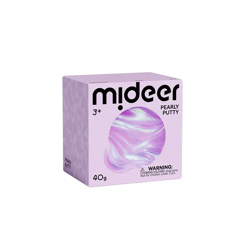 Perłowa masa sensoryczna Pearly Putty - purple dream / Mideer