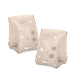 Dmuchane rękawki do pływania dla dzieci 3-6 lat (15-30 kg) - beżowe / SIPO