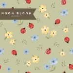 Mata ochronna wielofunkcyjna Ladybird / Moon Bloom