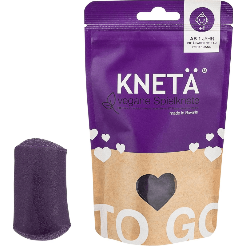 Wegańska masa plastyczna, 100g - fioletowa / KNETA