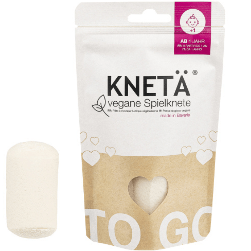 Wegańska masa plastyczna, 100g - biała / KNETA