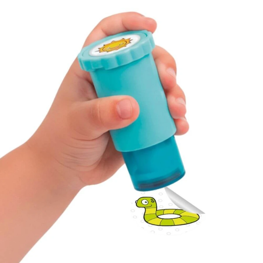 Stempel z naklejkami - Plaża / Apli kids