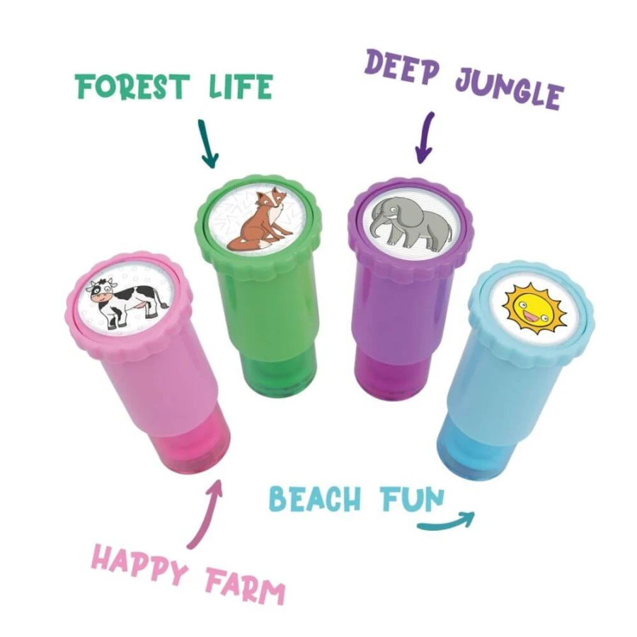 Stempel z naklejkami - Plaża / Apli kids