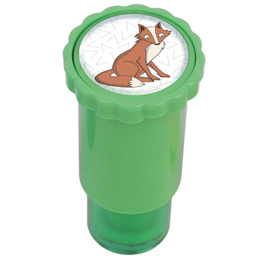 Stempel z naklejkami - Las / Apli kids