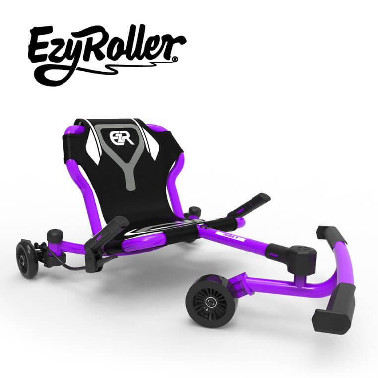 EzyRoller Drifter X Pojazd gokart napędzany nogami driftingowy 4-12 lat - Purple / EzyRoller