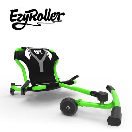 EzyRoller Spinner Pro X Pojazd gokart napędzany nogami z funkcją 360° 10 lat+ - Green / EzyRoller