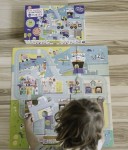 Puzzle duże miasto z drewnianymi autkami 3+ / Auzou