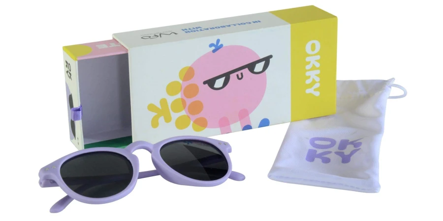 Okulary przeciwsłoneczne OKKY 3-9 lat, lilac / OKKY