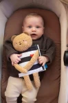 Dwustronna książeczka sensoryczna - przytulny miś / Taf Toys