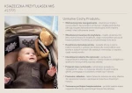 Dwustronna książeczka sensoryczna - przytulny miś / Taf Toys