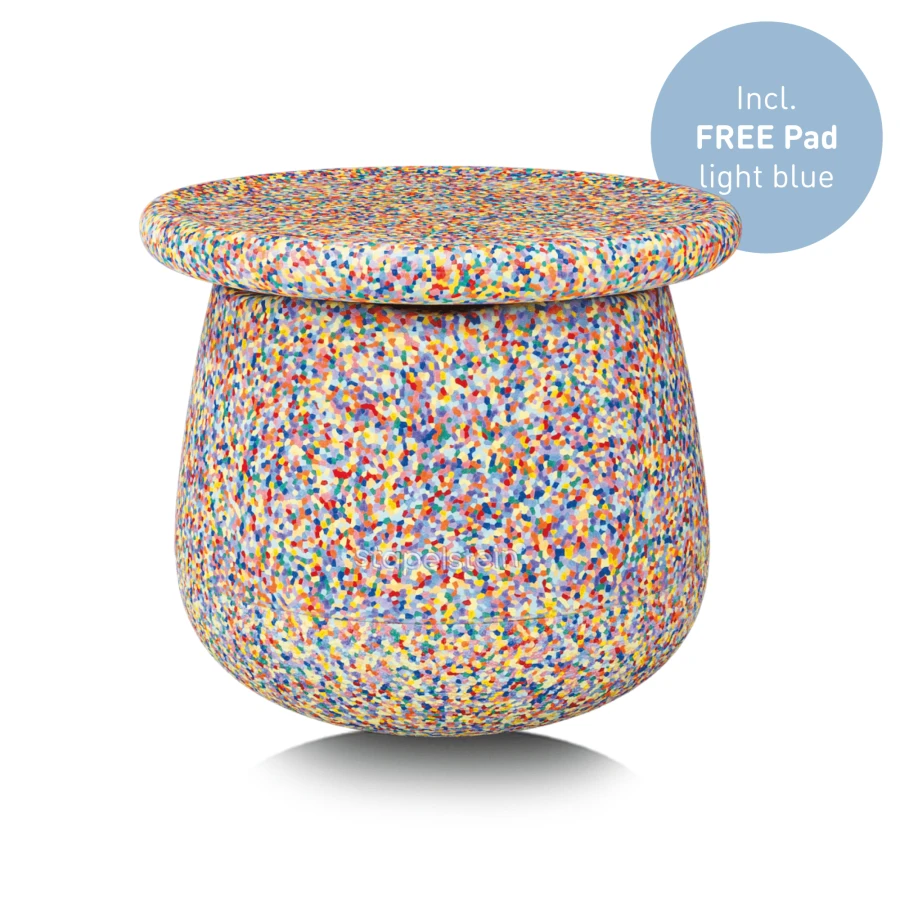 Aktywne siedzisko Dynamic small super confetti 2 el. + free Pad / Stapelstein
