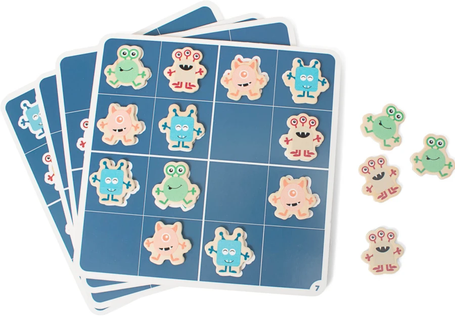Logiczna gra planszowa, Monster Sudoku / BS Toys