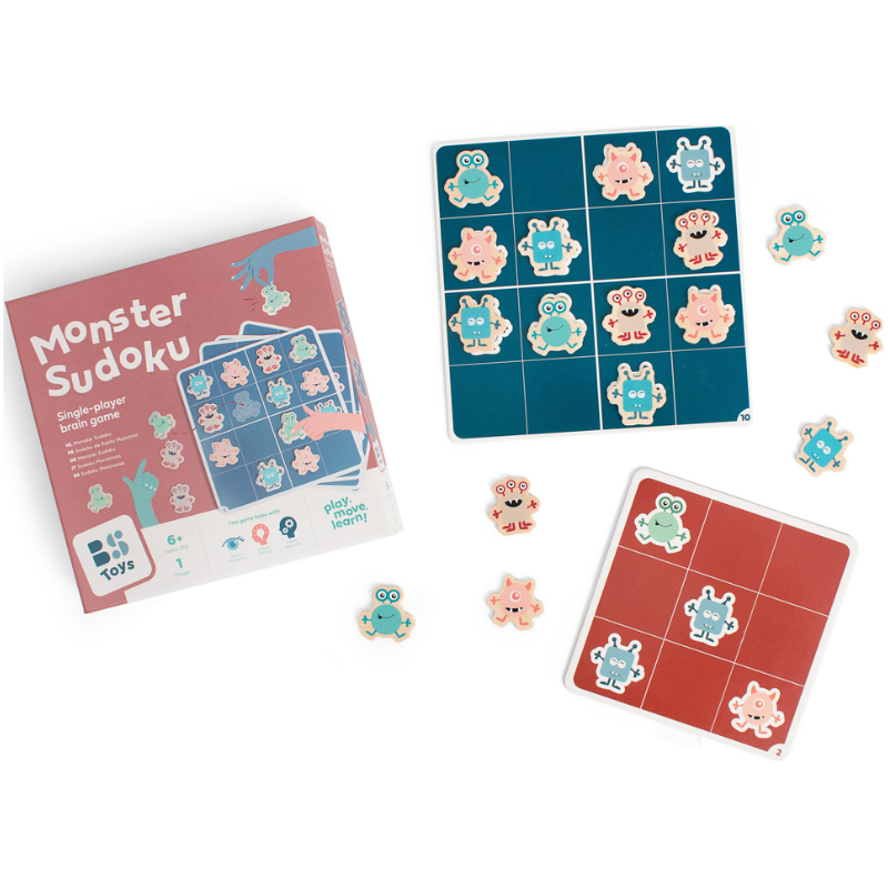 Logiczna gra planszowa, Monster Sudoku / BS Toys