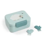 Lunchbox z widelczykami Tiny Farm Blue / Done by Deer