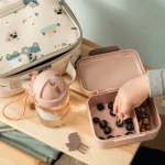 Lunchbox z widelczykami Tiny Farm Powder / Done by Deer