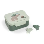 Lunchbox z widelczykami Tiny Trails Green / Done by Deer