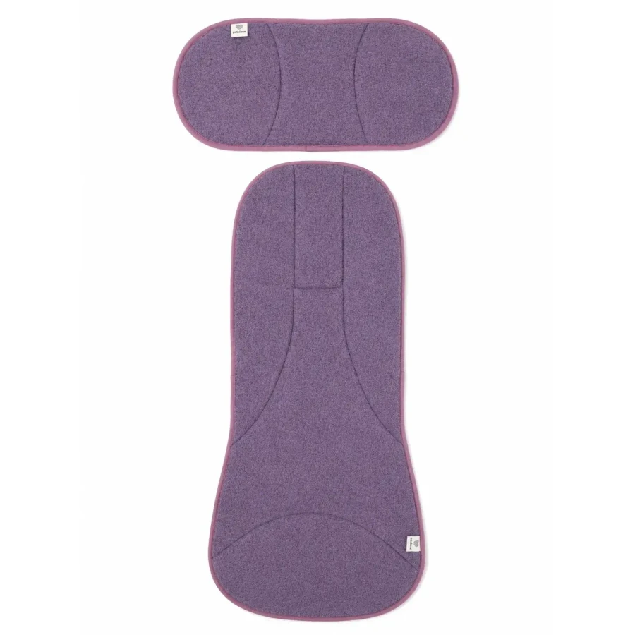 Dwuczęściowa wełniana wkładka termoregulacyjna MAXI PLUS merino do fotelika (15-36 kg) WRZOS / Patulove
