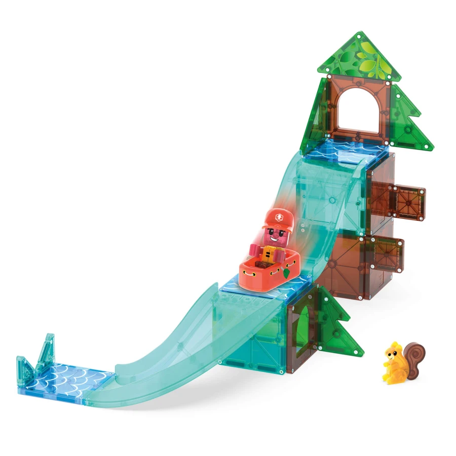 Klocki Magnetyczne Raging Rapids, 27 el. / Magna-Tiles