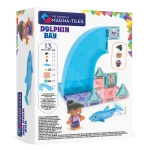 Klocki Magnetyczne Dolphin Bay, 13 el. / Magna-Tiles
