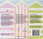 Zestaw 3 naturalnych pomadek nawilżających, błyszczyków Beach Club / Oh Flossy