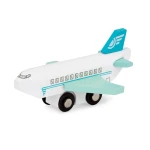 Drewniane pojazdy Wooden Vehicles, zestaw z samolotem / Battat