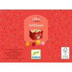 Sorter kształtów drewno+filc SOFTISHAPE / Djeco