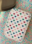 Piórnik Clover z wyposażeniem - coeur colorè frappe / Konges slojd