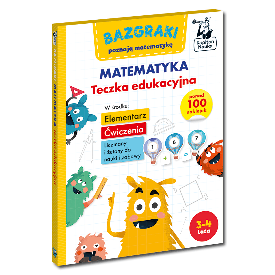 Bazgraki. Matematyka. Teczka edukacyjna. / Kapitan Nauka