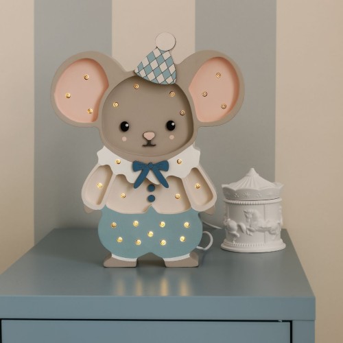 Lampa Little Lights Myszka Felix - Cloudy Blue / Little Lights