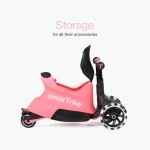 USZKODZONE OPAKOWANIE: Hulajnoga 4w1 Xtend Scooter + Ride-on, Salmon Pink / smarTrike