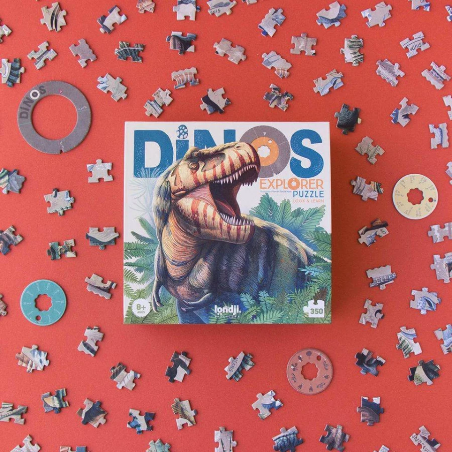 Puzzle obserwacyjne Dinozaury / Londji