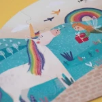Puzzle progresywne Urodziny Jednorożca / Londji