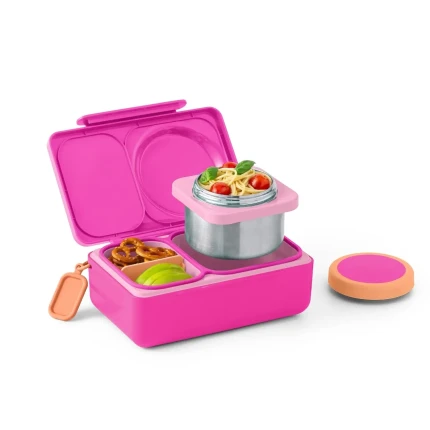 OMIEBOX UP lunch box z termosem, Pop Pink / OMIE