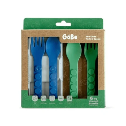 GOBE FORK & SPOON SET Zestaw sztućców dla dzieci / GOBE