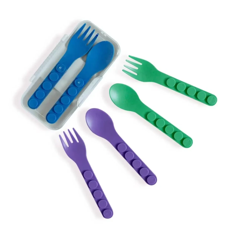 GOBE FORK & SPOON SET Zestaw sztućców dla dzieci / GOBE